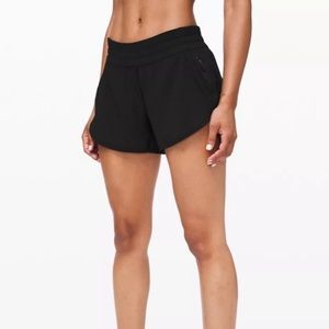 Lululemon Black Tracker Shorts Size 14